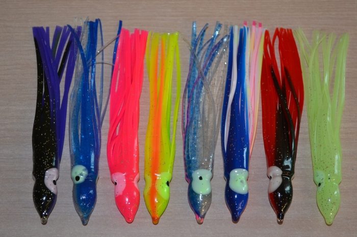 4" Octopus Squid 5 Pack