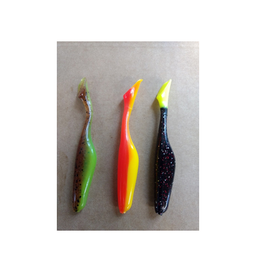 4 Paddle Tail 8 Pack - Blue Water Candy Lures