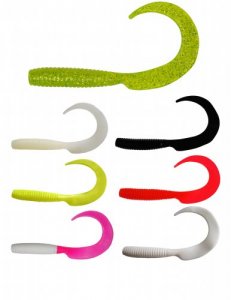 8 Swirl Tail Grub - Blue Water Candy Lures